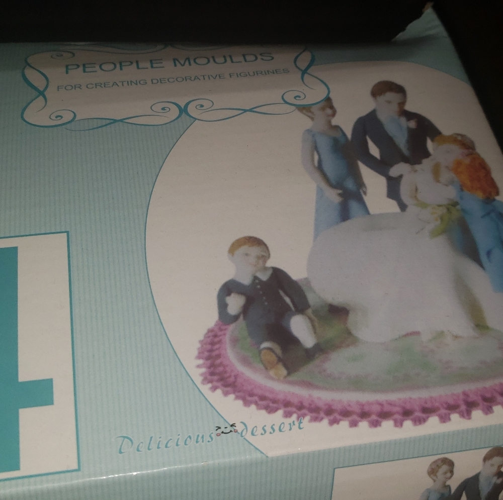 People Mould for cakes or clay
